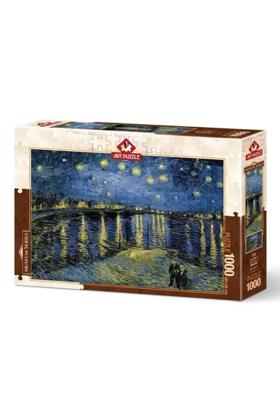 Art Puzzle Yıldızlı Gece 2, Vincent Van Gogh - 1000 Parça 5249