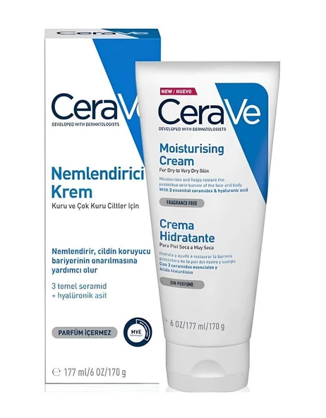 Cerave Moisturising Cream 177 ml Nemlendirici Krem