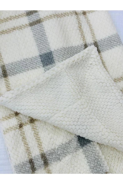 Bebitof Ekose Desenli Bebek Battaniyesi - 2