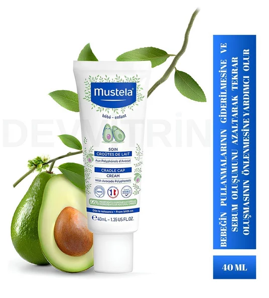 Mustela Cradle Cap Saç Pullanma Karşıtı Krem 40 ml