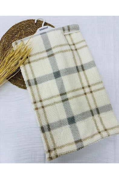 Bebitof Ekose Desenli Bebek Battaniyesi - 3