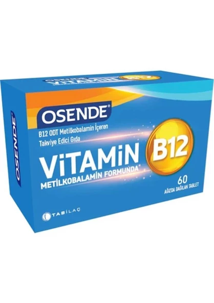Osende Vitamin B12 60 Tablet