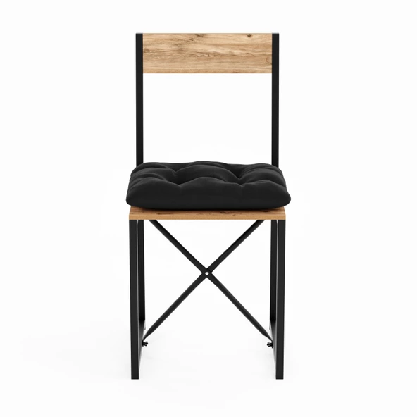 Eportatif Mutfak Sandalyesi Mİnderli Salon Balkon Atlantik Sandalye Çam 1497 - 4