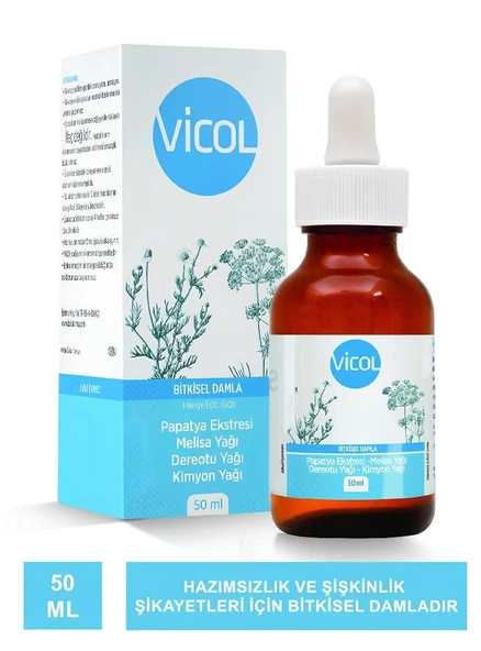 Vicol Bitkisel Damla 50 ml