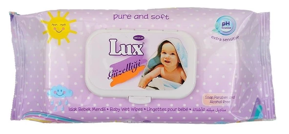 Lux Islak Mendil Bebe 56lı