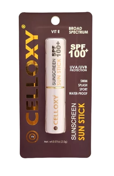 Celloxy Waterproof Sunscreen Stick SPF 100+ 2 Gr