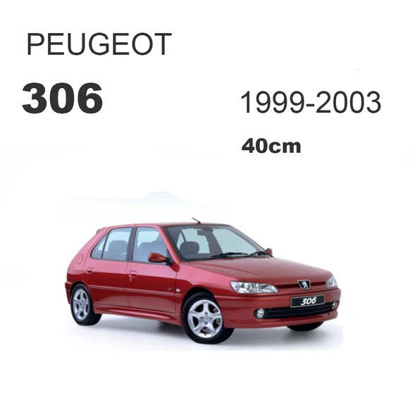 Peugeot 306 Arka Cam Silecek Kolu ve Süpürgesi M128D