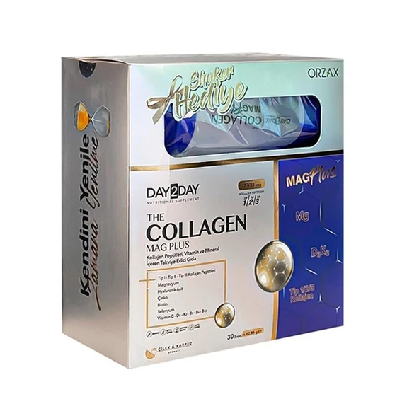 Day2Day The Collagen Mag Plus 30 Saşe Shaker Hediye