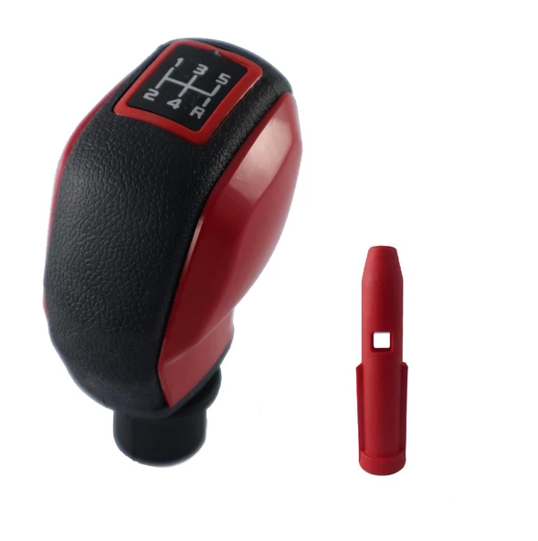 Peugeot 208 Kırmızı Çerçeve Spor Vites Topuzu M421 ürün görseli 1