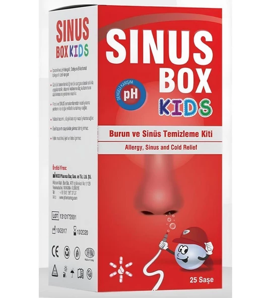 Sinusbox Kids Burun Temizleme Kiti