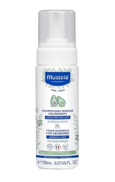 Mustela Konak Şampuanı 150 ml (Yenidoğan Köpük Şampuan)