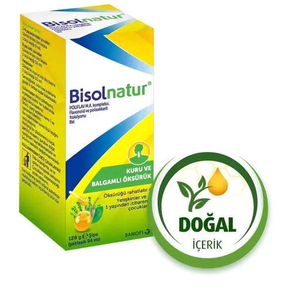 Bisolnatur Bitkisel Şurubu 128 gr