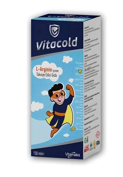 Vitacold L-Arginin 150 ml Şurup