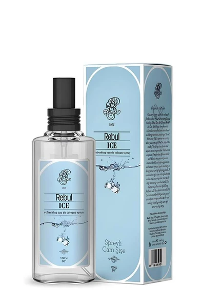 Rebul Ice Buz Ferahlığı 100 ml Sprey Kolonya