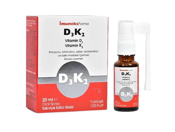 Imuneks Vitamin D3K2 Sprey 20 ml