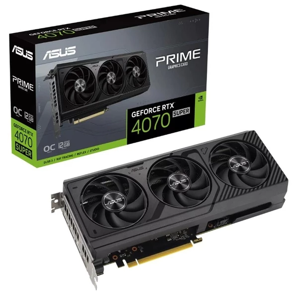 Asus Geforce Prıme-rtx4070s-o12g Super Oc 12gb Gddr6x 192bıt 1xhdmı 3xdp Ekran Kartı