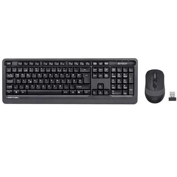 A4 Tech Fg1010 Gri F Mm 2.4g Kablosuz Klavye Mouse Set