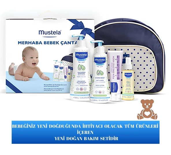 Mustela Merhaba Bebek Bakım Çantası