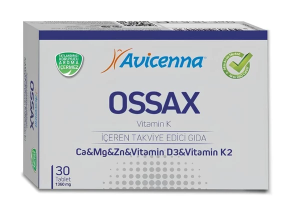 Avicenna Ossax Vitamin K 30 Tablet