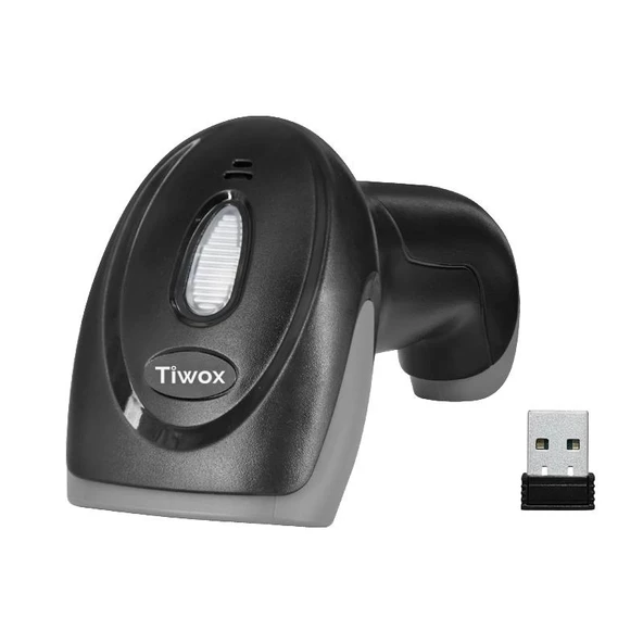 Tıwox Vsk-120 2d Karekod Kablosuz Barkod Okuyucu + Mını Usb Dongle + Ayak