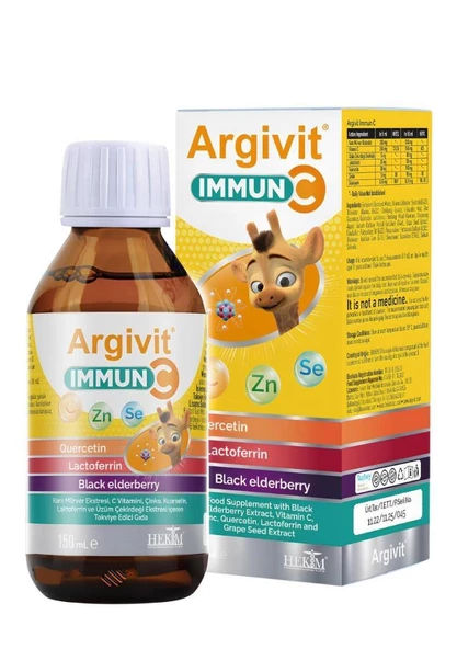 Argivit Immun C Şurup 150 Ml