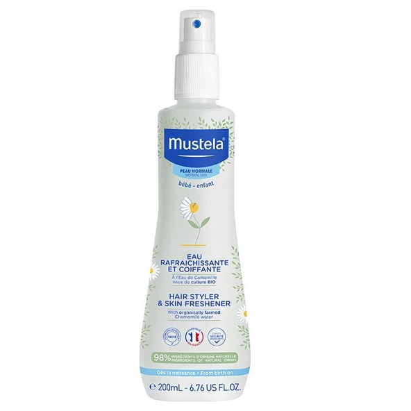 Mustela Saç Şekillendirici ve Ferahlatıcı Vücut Spreyi 200 ml