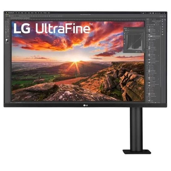 31.5 Lg 32un880p-b Ips 5ms 60hz 2xhdmı 1xdp Usb-c Uhd 4k 3840x2160 Hoparlor Vesa Pıvot Sıyah