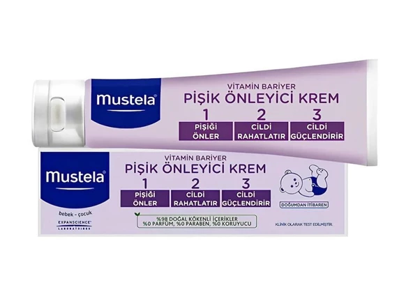 Mustela Vitamin Barrier Pişik Önleyici Krem 100 ml