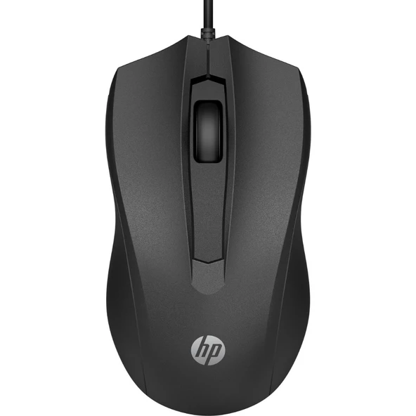 HP 100 Kablolu Mouse Siyah 6VY96AA