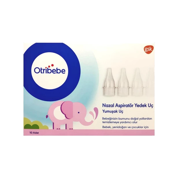 Otribebe Nazal Aspiratör Yedek Ucu 10 Adet