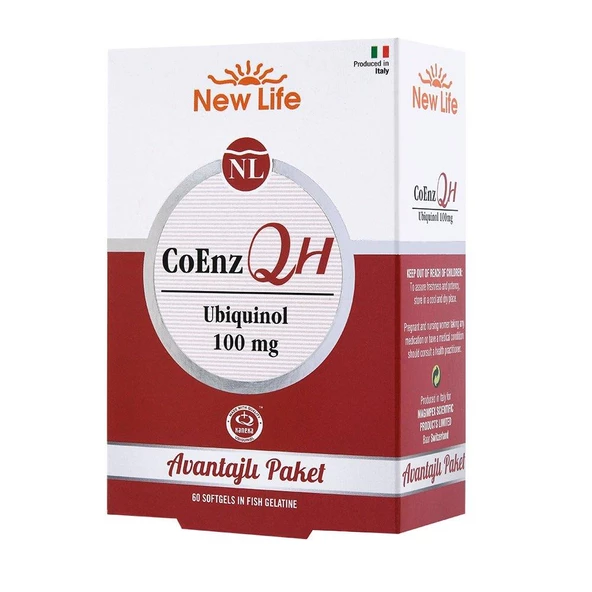 New Life Coenz QH 60 Kapsül