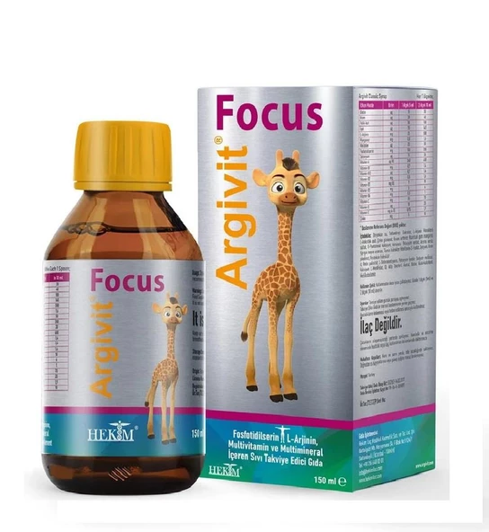 Argivit Focus Şurup 150 ml