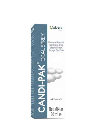 Valens Candi-Pak Ağız İçi Bakım Sprey 20 ml