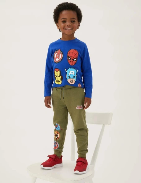 Spiderman Uzun Kollu Çocuk Tişört - 5