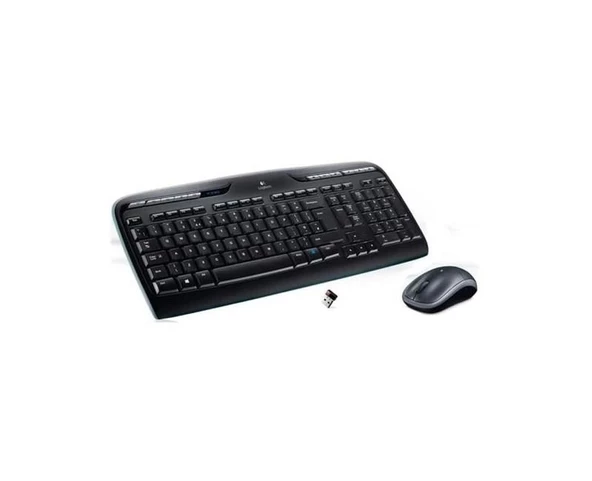 Logıtech Mk330 Q Tr Mm Kablosuz Klavye Mouse Set Siyah 920-003988