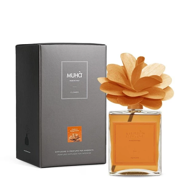 Muha Room Freshener Flower Diffuser Cedro ve Bergamotto 500 ml - 2
