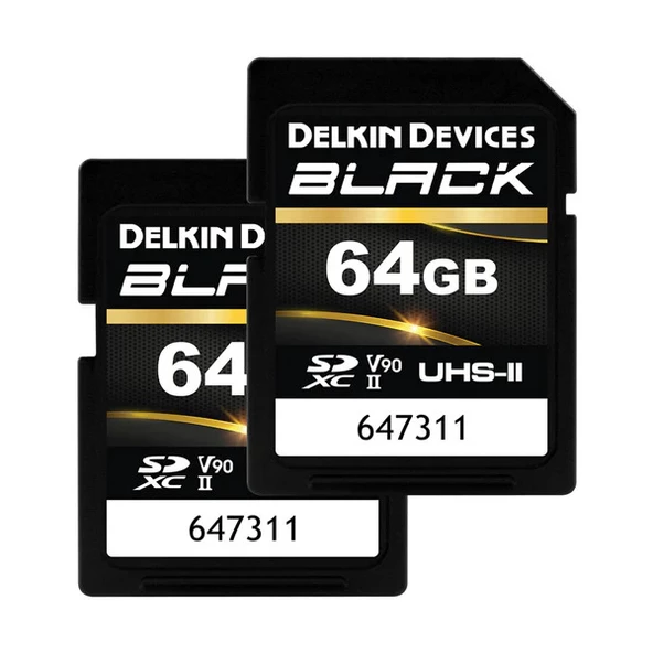 DELKIN DEVICES BLACK 64GB SD UHS-II U3 V90 Hafıza Kartı - 2