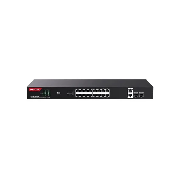 Ip-com G1120p-16-250w 16 Port Gıgabıt+2xgb Rj45/sfp Uplınk 230w Poe Rackmount Swıtch