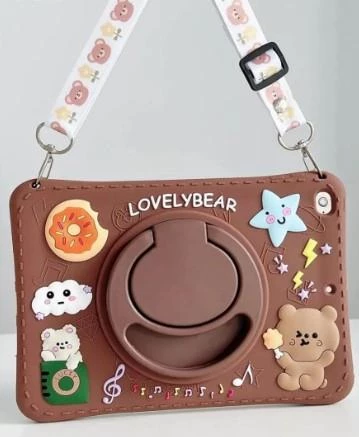 Samsung S6 Lite Uyumlu Figürlü Tablet Kılıfı - 11