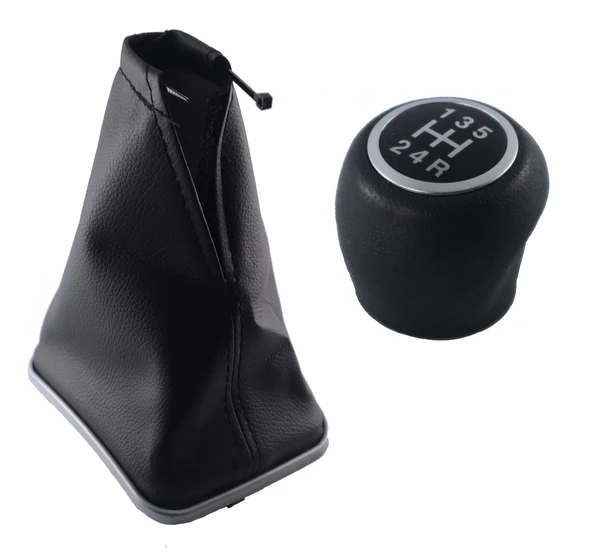 Fiat Punto Krom Çerçeve Vites Körüğü Ve Krom Vites Topuzu 6 İleri M10999 - Resim 2