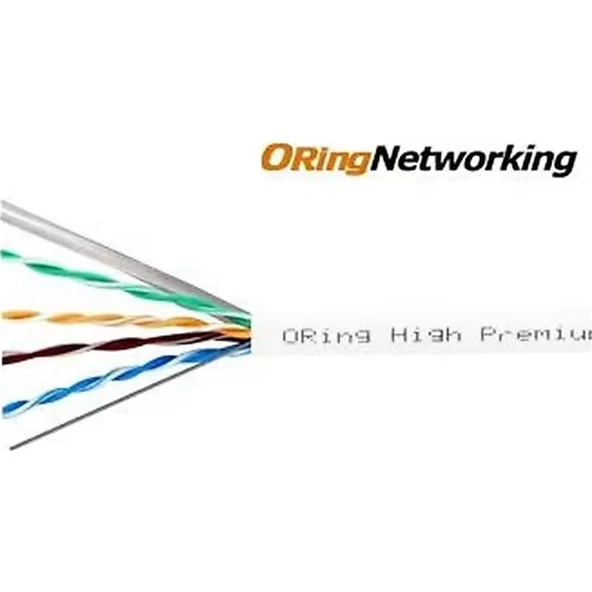 Orıng Rw-u0605wh U/utp Cat6 23awg Lszh 250mhz 500 Metre Bakır Beyaz Renk Network Kablosu