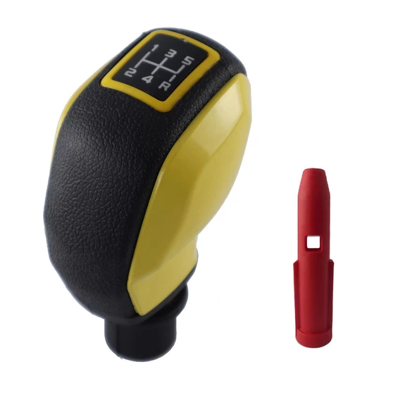 Fiat Punto Sarı Çerçeve Spor Topuzu 5 İleri Mandalsız M421C - Resim 2