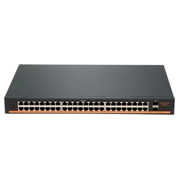 Tıwox Tp-g4820-poe800w 48 Port Gıgabıt + 2x 1gb Sfp Uplınk Rackmount Poe Swıtch