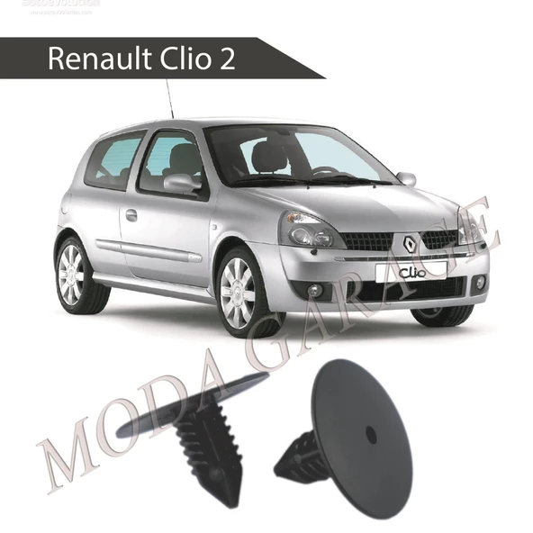 Renault Clıo 2 Davlumbaz Klipsi 7703077435 M148