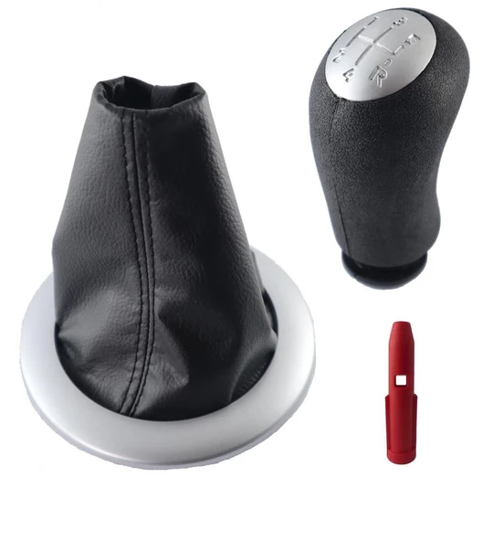 Renault Megane 2 Gri Çerçecve Vites Körüğü Ve Vites Topuzu M10872 - Resim 3