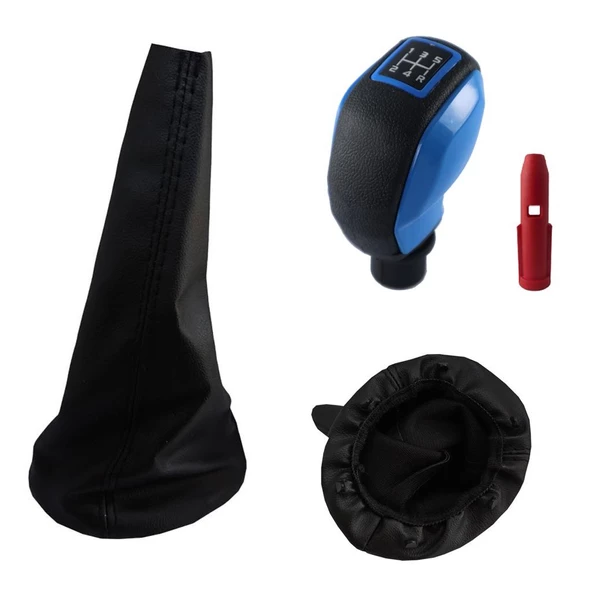 Partner-Berlingo Spor Vites Topuzu Ve Çerçeveli Vites Körüğü Takımı 1996-2008 M11364 - 4