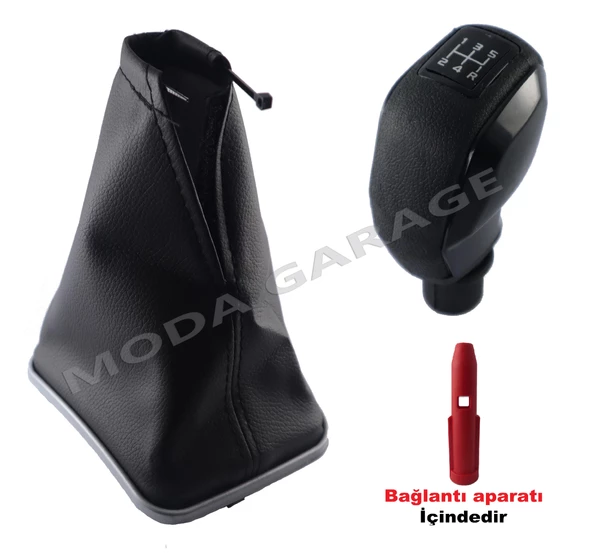 Fiat Punto Krom Çerçeve Vites Körüğü Ve Siyah Vites Topuzu M11011