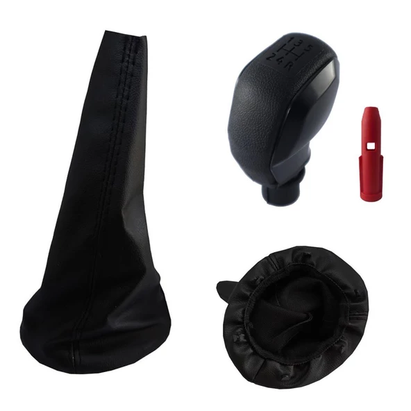 Partner-Berlingo Spor Vites Topuzu Ve Çerçeveli Vites Körüğü Takımı 1996-2008 M11364 - 6