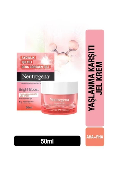 Neutrogena Bright Boost Yaşlanma Karşıtı Jel Krem 50 ml