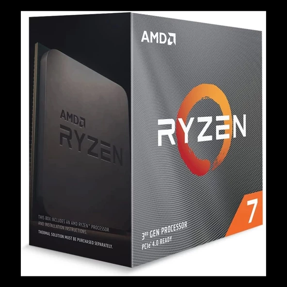 Amd Ryzen 7 5700x 8 Core, 3,40-4.60ghz,  36mb Cache, 65w, Am4 Soket, Box (kutulu) (dahili Grafik Yok, Fan Yok)